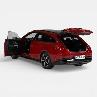 Mercedes-Benz CLA Shooting Brake mit EQ-Technologie patagonia red NZG 1:18 Metallmodell